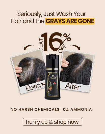 Olive & Ginseng 5 In 1 Hair Color Shampoo