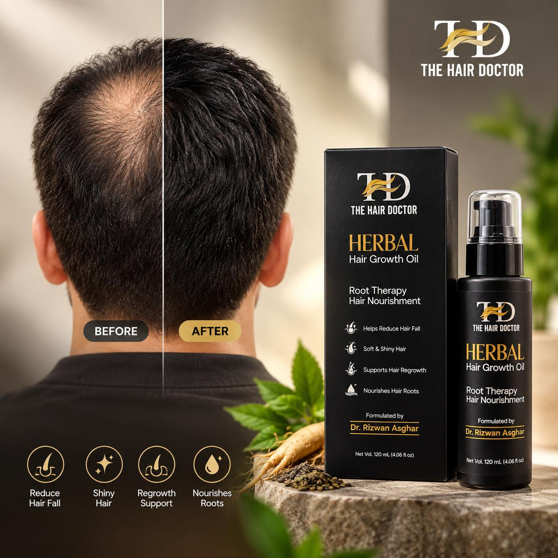 Advanced Herbal Hair Growth Oil