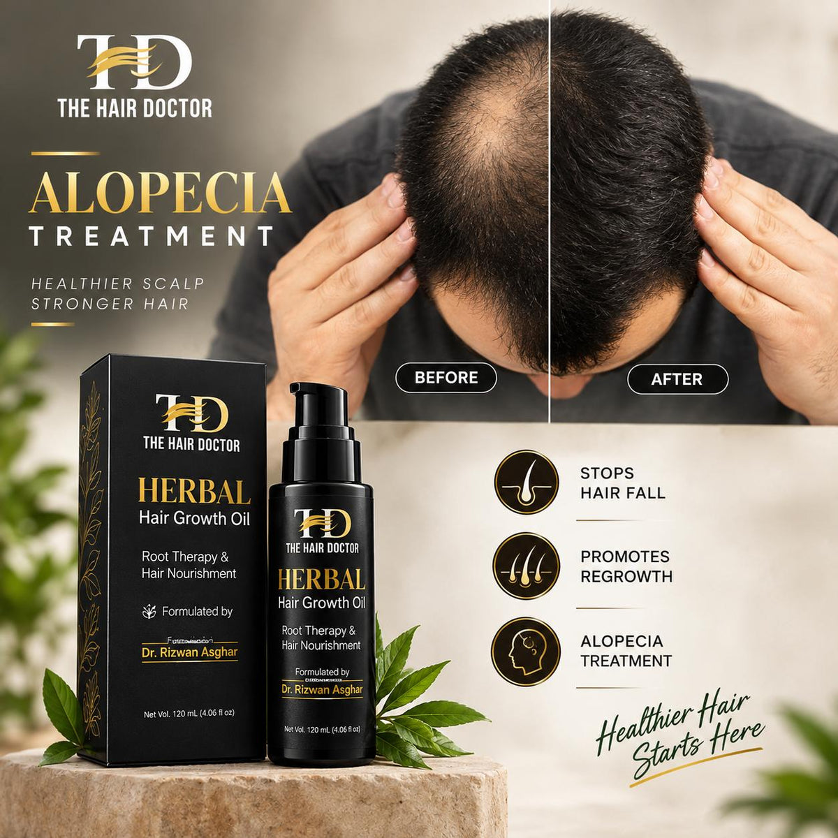 Advanced Herbal Hair Growth Oil