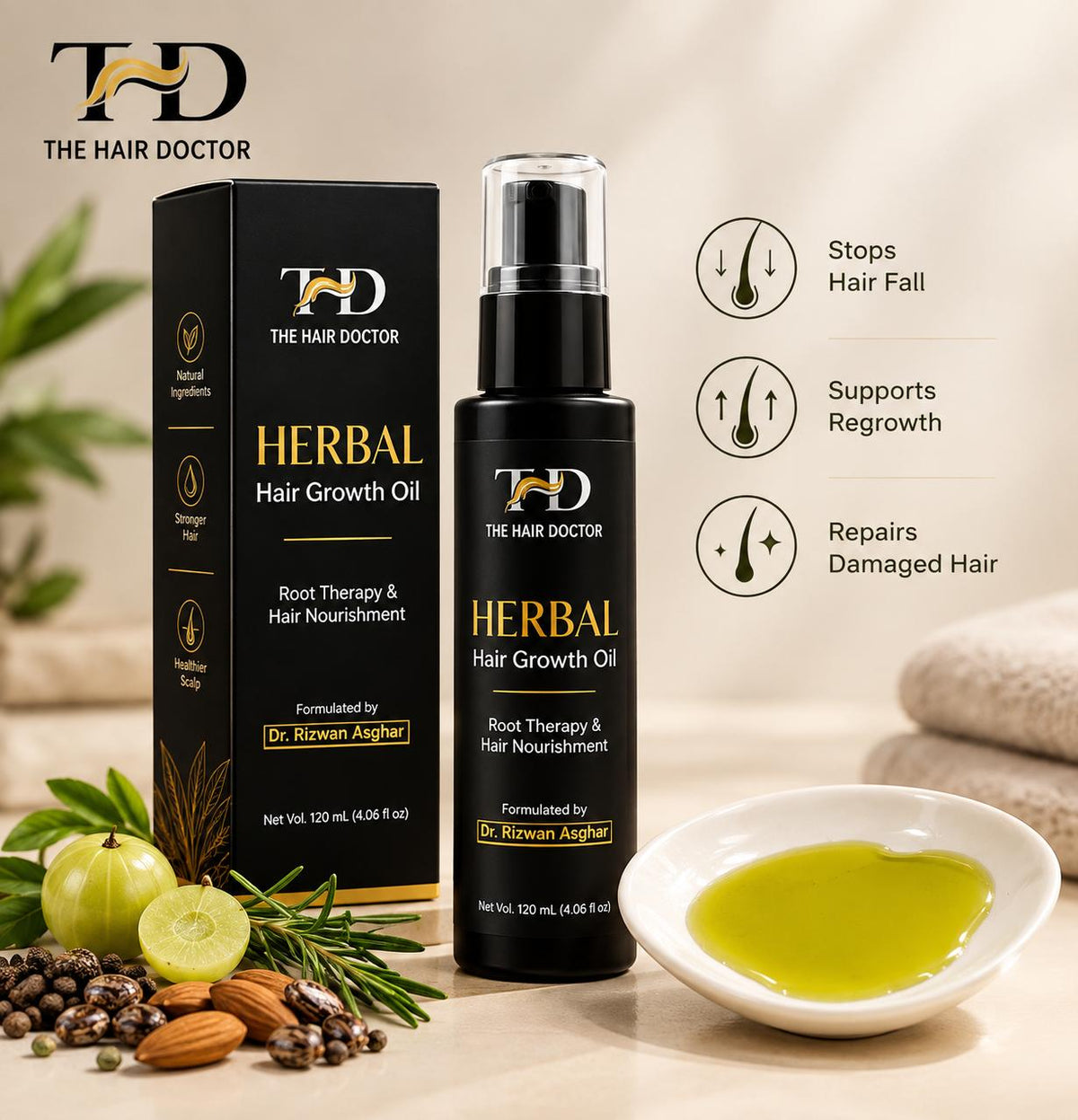 Advanced Herbal Hair Growth Oil